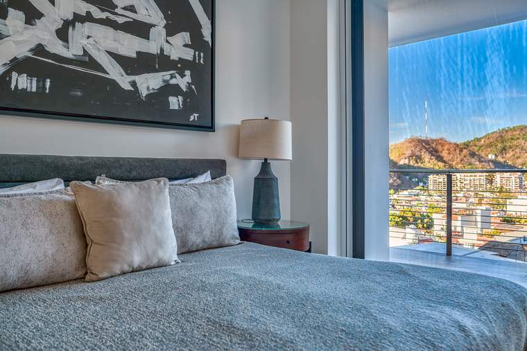 Second bedroom with mountain views